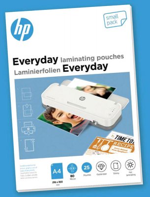 HP Laminierfolie A4 80mic 25er Everyday