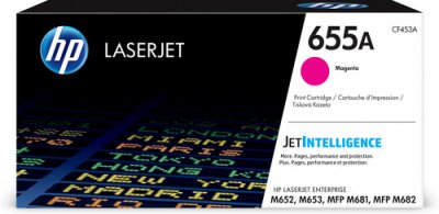 HP Toner magenta 10.500 S. No.655A ca. 10.500 Seiten, f. LJ M652/M653