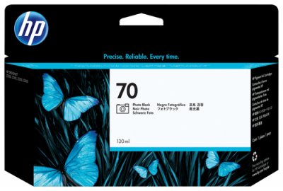 HP Tinte fotoschwarz 130ml No.70 