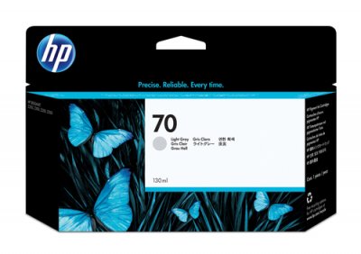 HP Tinte hellgrau 130ml No.70 