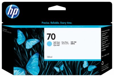 HP Tinte lightcyan 130ml No.70 